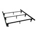 Heavy Duty 9-legged Metal Bed Frame, with Headboard Brackets - Sterling Sleep Systems